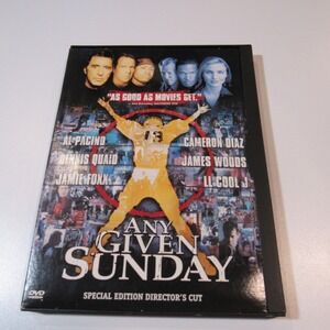 Any Given Sunday DVD Special Edition Directors Cut Al‎ Pacino Cameron Diaz